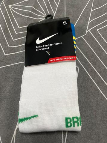 Nike Brazilië Voetbalsokken Maat S beschikbaar voor biedingen