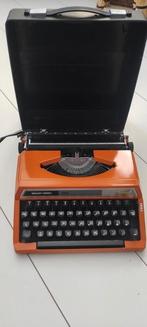 Vintage typemachine oranje Silver Reed 100, Ophalen of Verzenden, Gebruikt