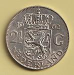 Zilveren Juliana rijksdaalder uit 1962, Postzegels en Munten, Munten | Nederland, Koningin Juliana, Verzenden, Zilver, Losse munt