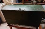Antieke grote groene kist. Vintage, Ophalen, Gebruikt, 50 tot 100 cm, Minder dan 50 cm