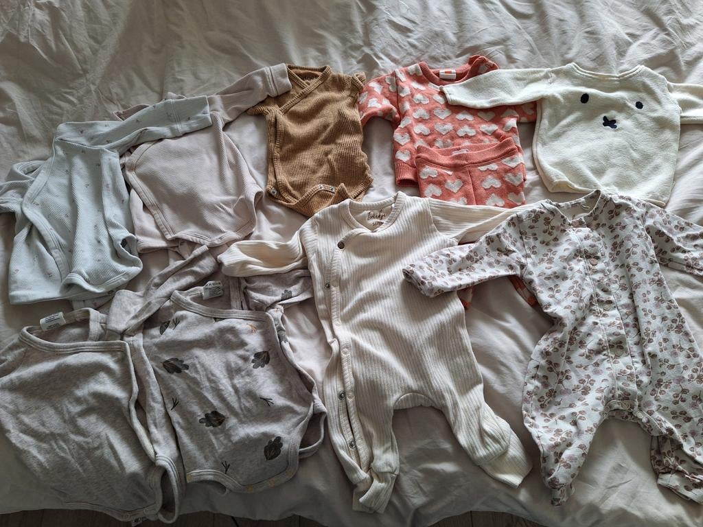 Babykleding maat 50/56, Kinderen en Baby's, Ophalen of Verzenden, Zo goed als nieuw, Maat 50