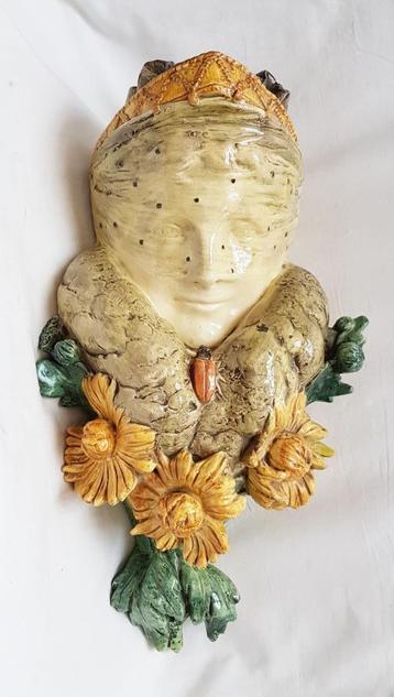 Art Nouveau Muurcache-pot. beschikbaar voor biedingen