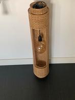 Verlichting bamboe vloerlamp, Huis en Inrichting, Lampen | Vloerlampen, Ophalen, Zo goed als nieuw, Hout, 100 tot 150 cm