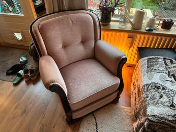 Fauteuil met hout