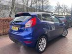 Ford Fiesta 1.0 EcoBoost Titanium, Auto's, Ford, Voorwielaandrijving, Gebruikt, Zwart, Blauw