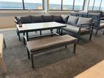 Brooklyn loungeset hoek corner grijs, Ophalen, Nieuw