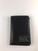 Michael Kors Portemonnee - Zwart Leer, Overige merken, Gebruikt, Zwart, Ophalen of Verzenden