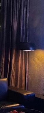 Staande lamp Ikea Nymane type G1706. Zwart, Huis en Inrichting, Lampen | Spots, Ophalen, Gebruikt, Metaal of Aluminium