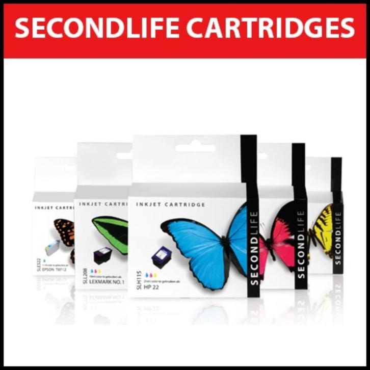 GROTE PARTIJ INKTCARTRIDGES SECOND Life – WEG = WEG, Computers en Software, Printerbenodigdheden, Nieuw, Cartridge, Ophalen of Verzenden