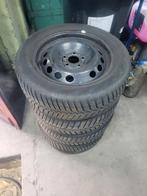 Volvo V70 stalen velgen met winterbanden 205/55/16, Auto diversen, Wieldoppen, Ophalen, Gebruikt