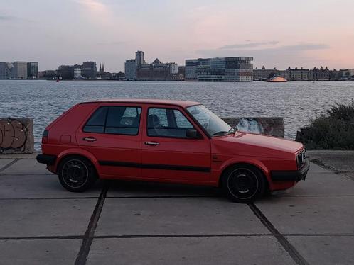 Volkswagen Golf 2 4x4 turbo 420pk, Auto's, Volkswagen, Particulier, Golf, Benzine, Hatchback, Handgeschakeld, Geïmporteerd, Rood