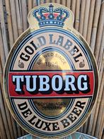 Emaillebord Tuborg bier, Ophalen of Verzenden, Nieuw, Reclamebord, Plaat of Schild, Overige merken
