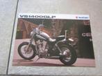 Suzuki VS 1400 GLP Intruder brochure folder 1992, Suzuki