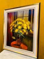 Groot gesigneerd schilderij uit 1976, Ophalen