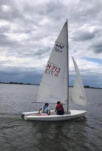 470 Zeilboot Olympische Klasse Gennaker Trapeze Splash Solo beschikbaar voor biedingen