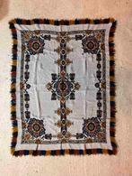 Tafelkleed jaren '70 geborduurd linnen 155/113, Huis en Inrichting, Gebruikt, Etten-Leur, DJT@dejuistetoon.eu, Ophalen of Verzenden
