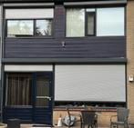 4 Aluminium Rolluiken - Zilvergrijs/Antraciet - Elektrisch, Ophalen, 200 cm of meer, Zo goed als nieuw, Grijs