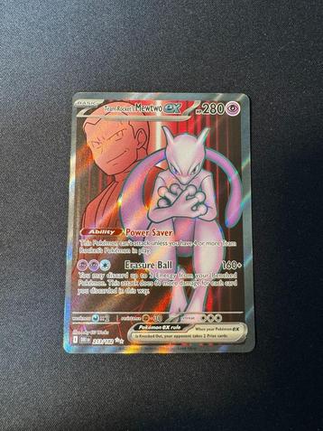 Team rockets Mewtwo ex 213/182 - Destined Rivals beschikbaar voor biedingen