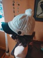 The Sting crème witte gehaakte muts pet met klep, The Sting, One size fits all, Ophalen of Verzenden, Pet