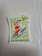 Hongarije Postzegel - Circus 1965, Ophalen of Verzenden, Gestempeld, Overige thema's