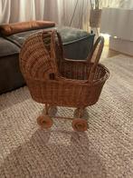 Antieke Rieten Poppenwagen, Ophalen of Verzenden, Gebruikt, Overige typen