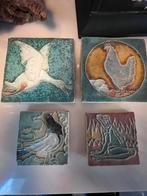 Porceleyne Fles cloisonne tegel, Antiek en Kunst, Antiek | Wandborden en Tegels, Ophalen of Verzenden