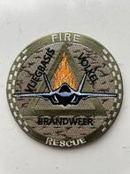 Brandweer Volkel F-35, Ophalen of Verzenden, Nieuw, Patch, Badge of Embleem