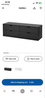 NORDLI ladekast - prima staat, kleine krasjes, Huis en Inrichting, Ophalen, Overige materialen, Gebruikt, 150 tot 200 cm