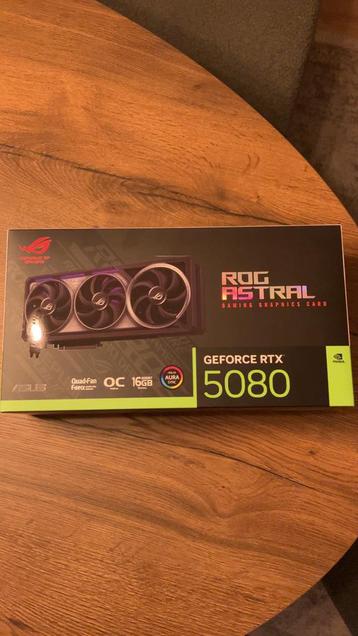*NIEUW* NVIDIA RTX 5080 Astral 16GB videokaart beschikbaar voor biedingen