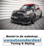 Maxton Design Mini Cooper JCW R56 Spoiler Splitter Lip, Auto diversen, Tuning en Styling, Verzenden