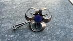 Zilveren hanger amethist - Alton Andersen  Deens   design, Sieraden, Tassen en Uiterlijk, Broches, 4 tot 7 cm, Gebruikt, Paars