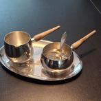 Keltum Pleet Melk en suiker set, Antiek en Kunst, Antiek | Bestek, Ophalen of Verzenden