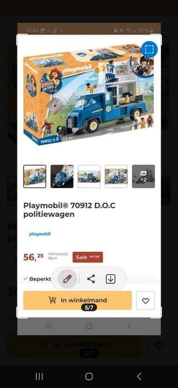 Playmobil politie bus auto 70912 (als Nieuw!)€56,25 nu€34,95 beschikbaar voor biedingen