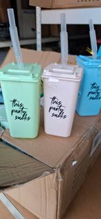 Nieuw partijhandel 40 stuks leuke kliko drinkbekers, Drinkbeker, Ophalen of Verzenden, Zo goed als nieuw, Drinkbeker