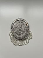 Antiek kralen beursje met zilveren beugel, Antiek en Kunst, Ophalen of Verzenden