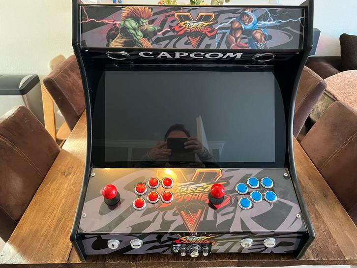 Bartop Arcade Kast - Raspberry Pi 3 B+, Spelcomputers en Games, Spelcomputers | Overige, Gebruikt, Ophalen