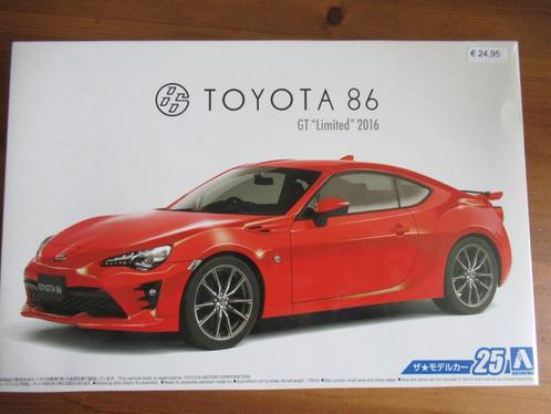 ZN6 Toyota 86  (Aoshima 1/24), Hobby en Vrije tijd, Modelbouw | Auto's en Voertuigen, Nieuw, Auto, Groter dan 1:32, Overige merken