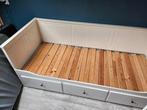 Hemnes uitschuifbed, Ophalen, Gebruikt, Wit, Tweepersoons