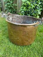 Te koop: mooie zeer oude koperen ketel, 30 cm hoog., Antiek en Kunst, Ophalen, Koper