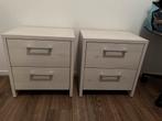 Nachtkastjes 2 stuks, Huis en Inrichting, Slaapkamer | Nachtkastjes, Ophalen, Gebruikt, Minder dan 45 cm, Minder dan 55 cm