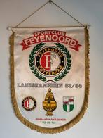 Feyenoord vaan landskampioen 83-84 en beker grote vaan, Ophalen of Verzenden, Zo goed als nieuw, Feyenoord, Vaantje of Sjaal