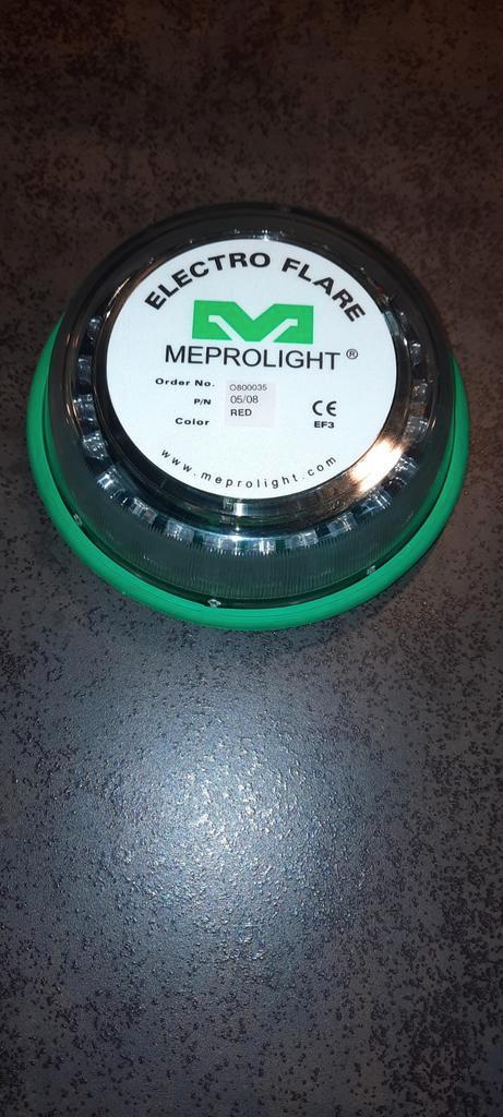 MEPROLIGHT Electro Flare - Noodsignaal, Hobby en Vrije tijd, Overige Hobby en Vrije tijd, Nieuw, Ophalen of Verzenden