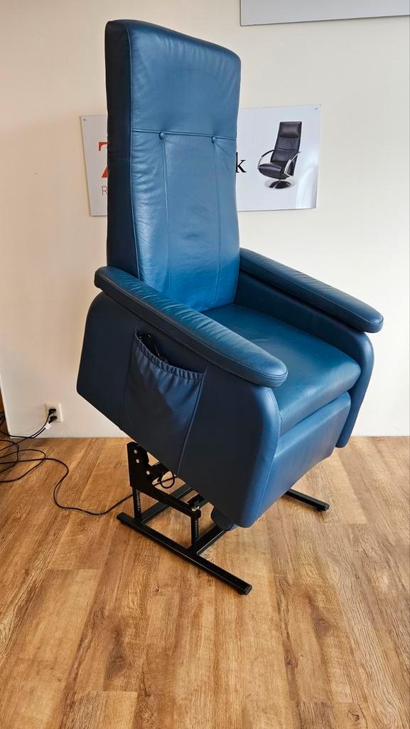 Doge sta op fauteuil xl grote maat bij Zitgemak in joure, Huis en Inrichting, Fauteuils, Zo goed als nieuw, 50 tot 75 cm, 75 tot 100 cm