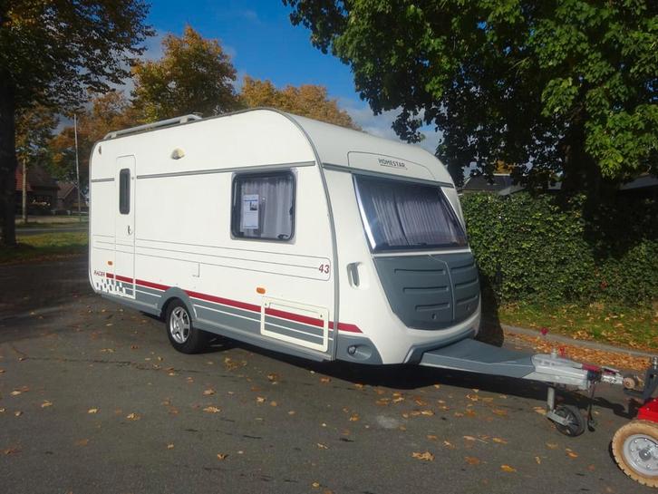 HomeStar Racer (bj 2012), Caravans en Kamperen, Caravans, Bedrijf, 750 - 1000 kg, Home Star, tot 4 meter, Hordeur, Kachel, Koelkast