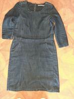 Sandwich sweat denim jurk maat 38, Maat 38/40 (M), Blauw, Ophalen of Verzenden, Zo goed als nieuw