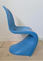 Vintage blauw design Panton Junior stoel van DC Italy, Ophalen, Gebruikt