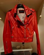 Dames leren jas Maat 38/OAKWOOD/Rood/Vintage, Ophalen of Verzenden, Nieuw, Maat 38/40 (M), Rood