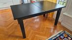 Zwarte Ikea Stornäs tafel, Ophalen, 100 tot 150 cm, 50 tot 100 cm, Zo goed als nieuw
