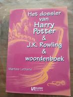 Dossier Harry Potter & J.K. Rowling & woordenboek, Boeken, Kinderboeken | Jeugd | onder 10 jaar, Martine Letterie, Ophalen of Verzenden