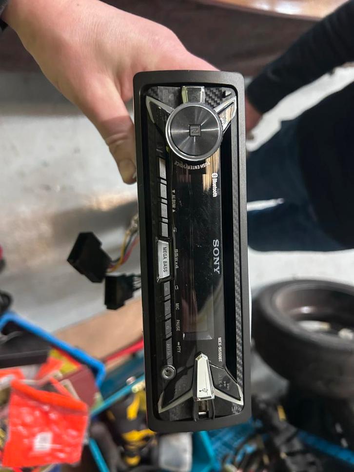 Sony Bluetooth Autoradio - Perfect voor Onderweg!, Auto diversen, Autoradio's, Gebruikt, Ophalen of Verzenden